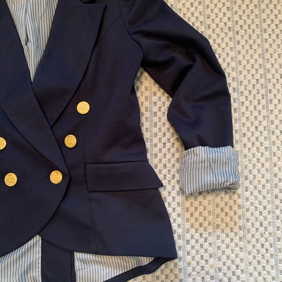 Willow & Clay nautical blazer gold button size XS - Picture 5 of 7